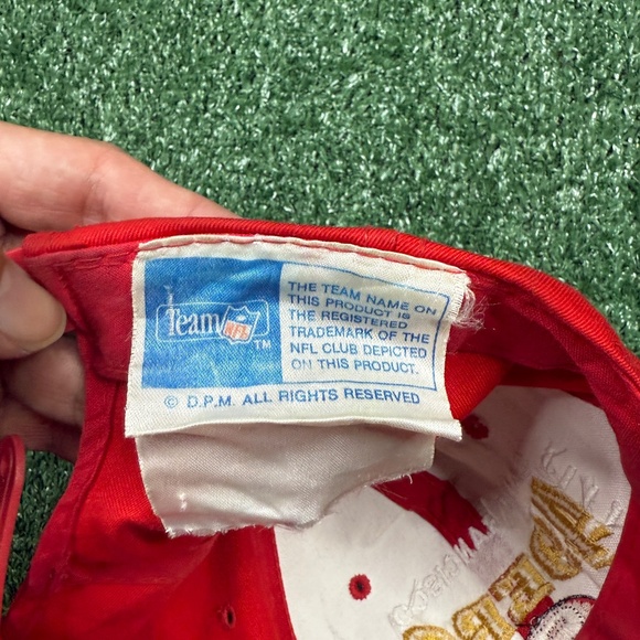 Vintage 90s San Francisco 49ers Snapback Men's One Size Red NFL Footbal Youngan - Picture 6 of 8